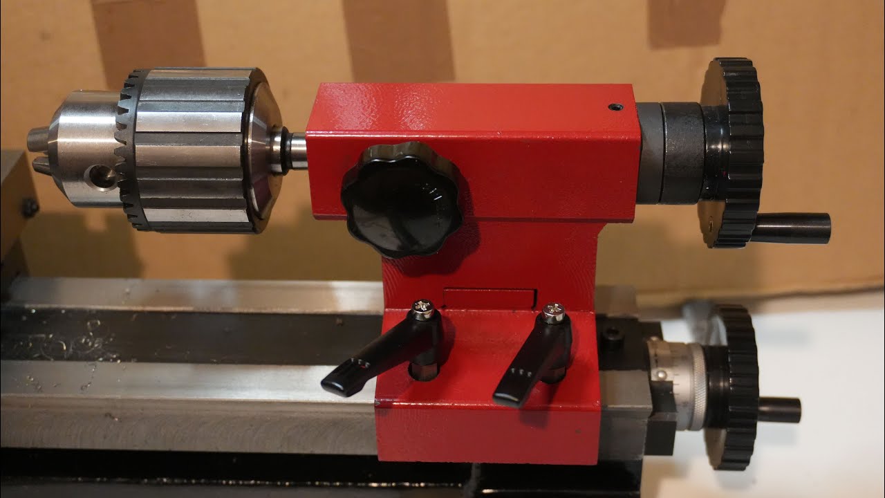 Sealey SM2503 tailstock fitted with clamping levers
